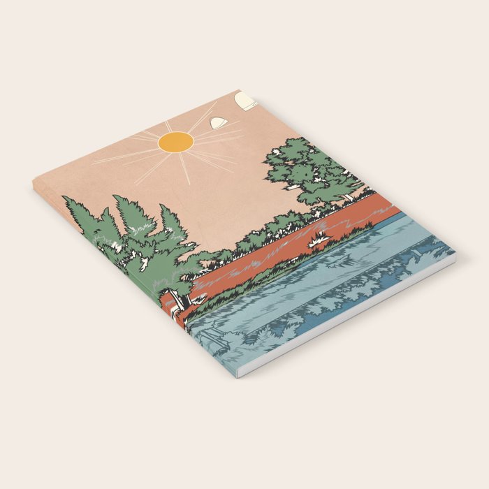 Colorful Wild Landscape 2 Notebook Gallery Image 1