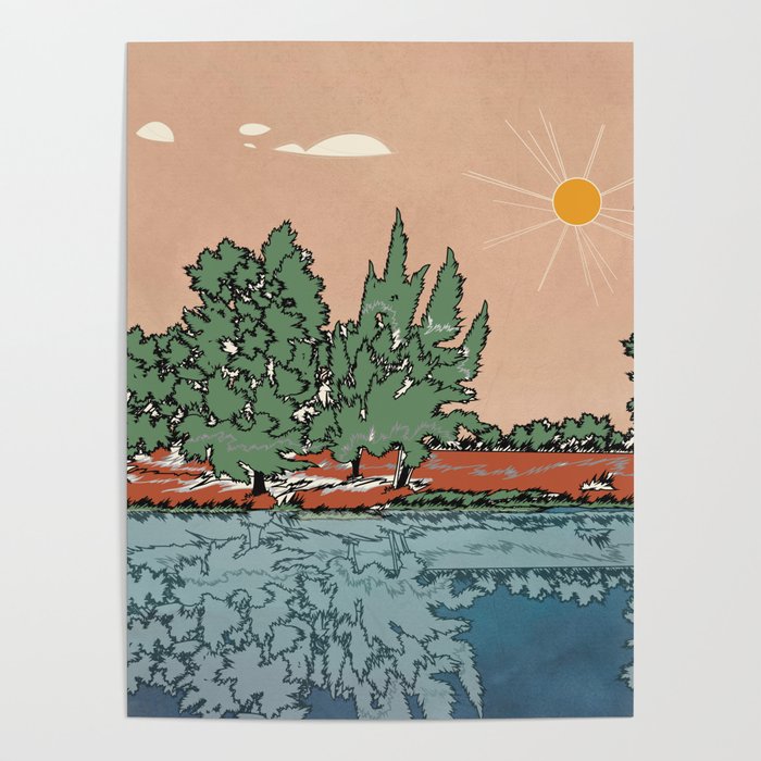 Colorful Wild Landscape 2 Poster Gallery Image 4