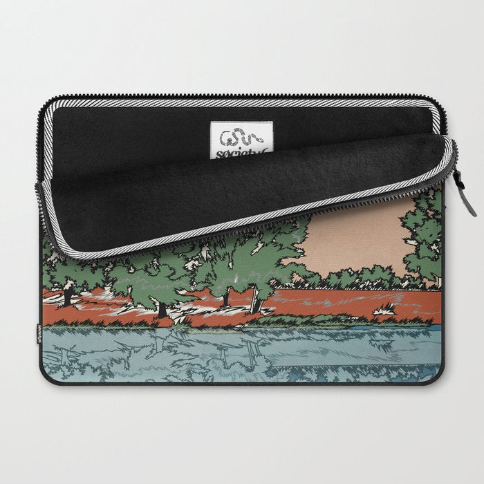 Colorful Wild Landscape 2 Laptop Sleeve Gallery Image 2