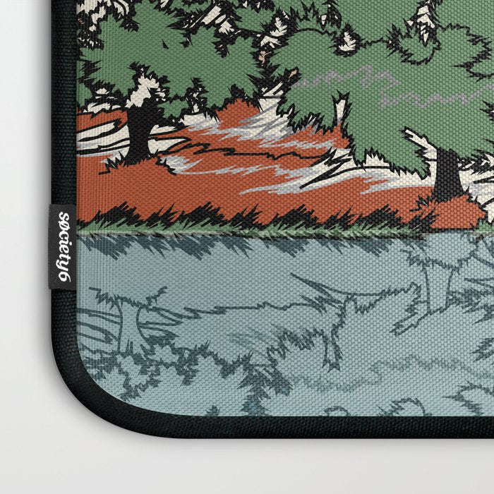 Colorful Wild Landscape 2 Laptop Sleeve Gallery Image 3