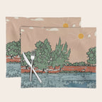 Colorful Wild Landscape 2 Placemat Gallery Image 1