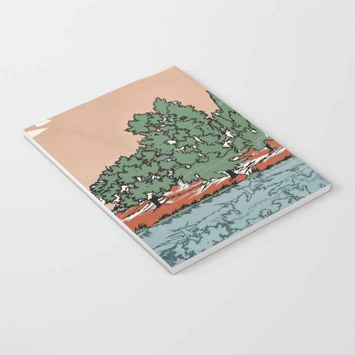 Colorful Wild Landscape 2 Notebook Gallery Image 3