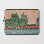 Colorful Wild Landscape 2 Laptop Sleeve Gallery Image 1