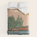 Colorful Wild Landscape 2 Comforter Gallery Image 6