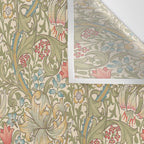 William Morris Golden Lily Minor Green Blue Pink Vintage Pattern Wall Tapestry Gallery Image 3