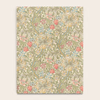 William Morris Golden Lily Minor Green Blue Pink Vintage Pattern Notebook Gallery Image 4