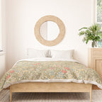 William Morris Golden Lily Minor Green Blue Pink Vintage Pattern Duvet Cover Gallery Image 3