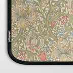 William Morris Golden Lily Minor Green Blue Pink Vintage Pattern Laptop Sleeve Gallery Image 3