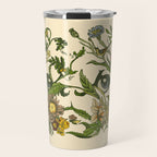 Botanical Pug Travel Mug Gallery Image 1