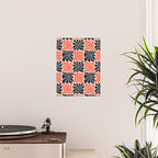 Vintage hippie flower art pattern Poster Gallery Image 2