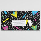 Memphis pattern 66 - 80s / 90s Retro Desk Mat Gallery Image 1