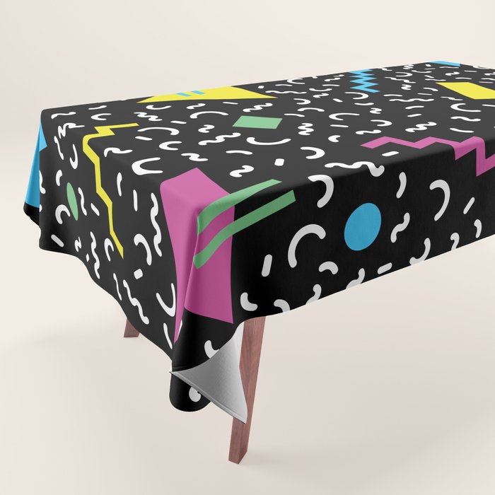 Memphis pattern 66 - 80s / 90s Retro Tablecloth Gallery Image 1