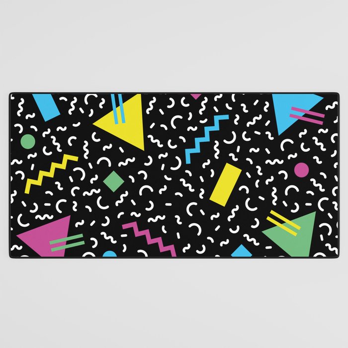 Memphis pattern 66 - 80s / 90s Retro Desk Mat Gallery Image 3