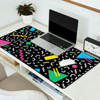 Memphis pattern 66 - 80s / 90s Retro Desk Mat Gallery Image 2