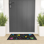 Memphis pattern 66 - 80s / 90s Retro Welcome Mat Gallery Image 3