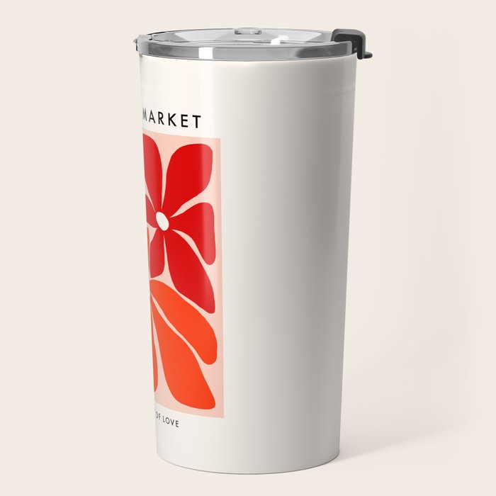 Full Bloom Flower Market  - City of Love Travel Mug Gallery Image 2