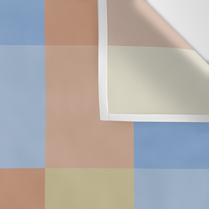 Bold Muted Checks Pattern - Large VII Wall Tapestry Gallery Image 3