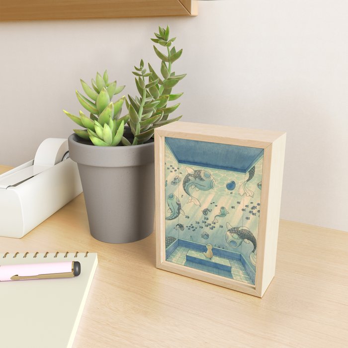 Blue Hours Mini Art Print Gallery Image 2