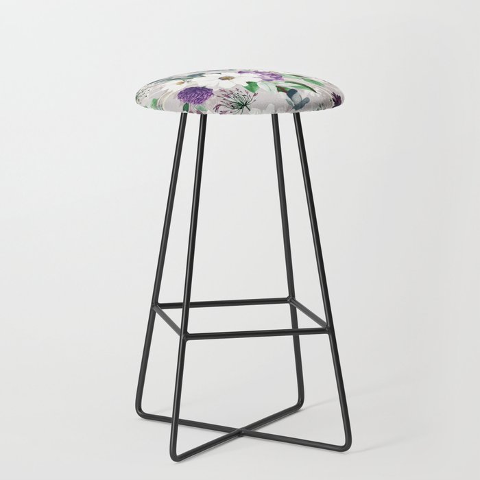 Lush lilac garden Stool Gallery Image 1
