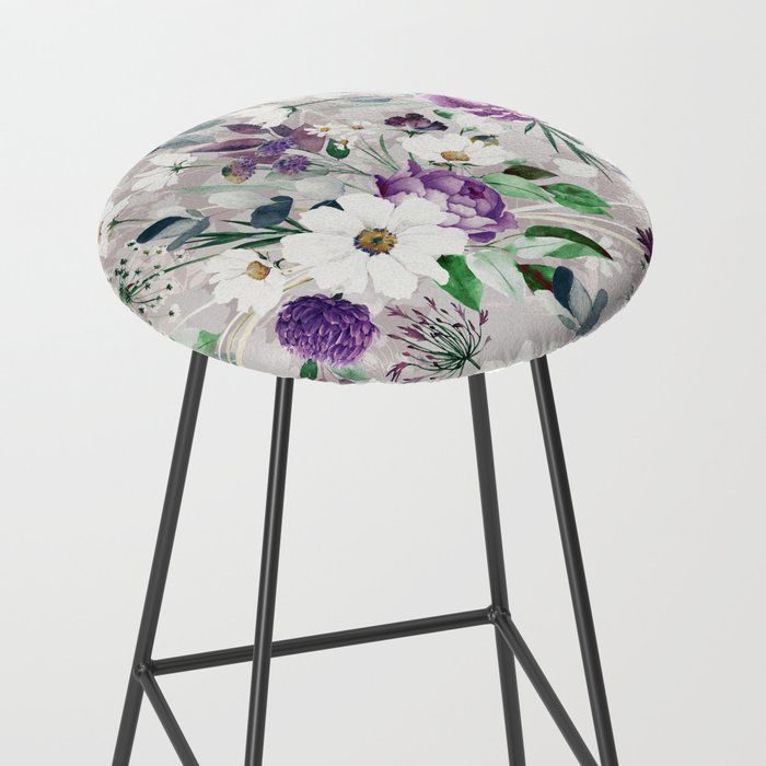 Lush lilac garden Stool Gallery Image 2