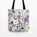 Lush lilac garden Tote Bag Gallery Image 1