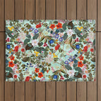 Summer Botanical Garden XVI Outdoor Rug Gallery Image 1