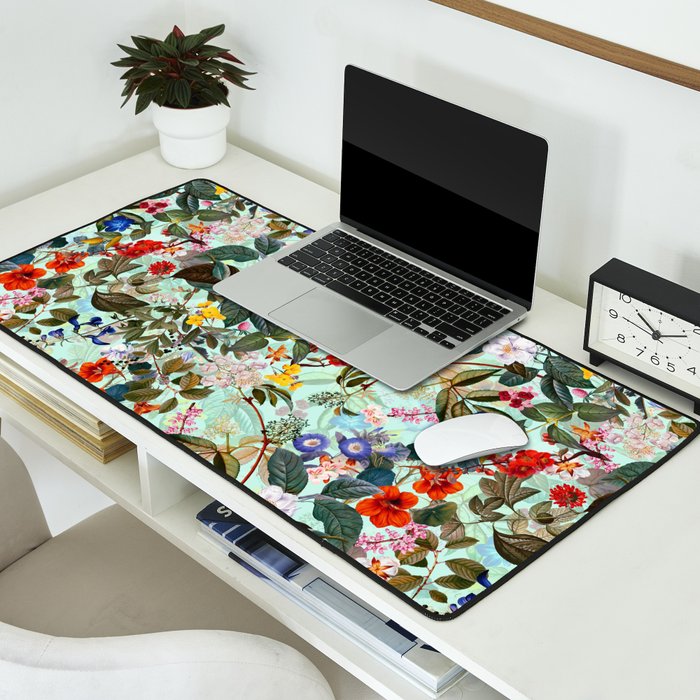 Summer Botanical Garden XVI Desk Mat Gallery Image 2