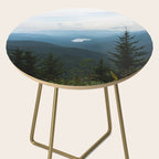 Smoky Mountain National Park -  Mountain Lake Landscape Side Table Gallery Image 2