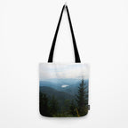 Smoky Mountain National Park -  Mountain Lake Landscape Tote Bag Gallery Image 2