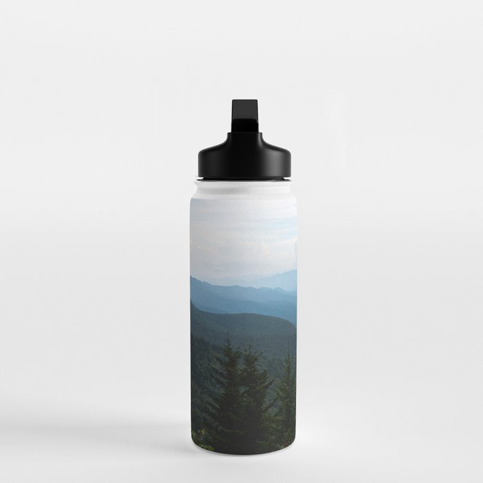 Smoky Mountain National Park -  Mountain Lake Landscape Water Bottle Gallery Image 3