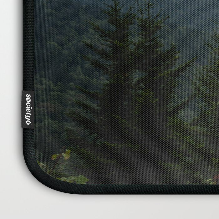 Smoky Mountain National Park -  Mountain Lake Landscape Laptop Sleeve Gallery Image 3