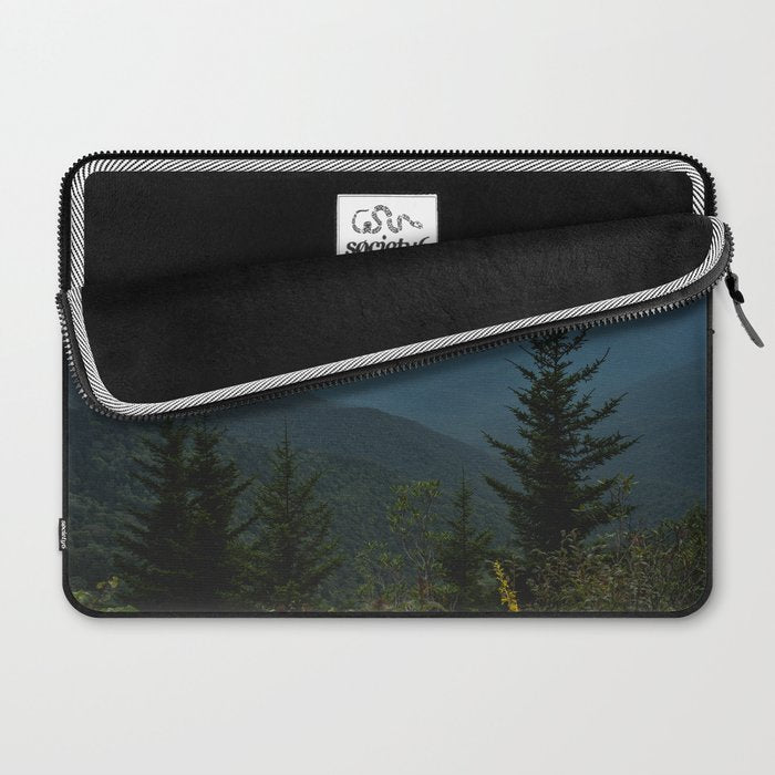 Smoky Mountain National Park -  Mountain Lake Landscape Laptop Sleeve Gallery Image 2
