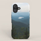 Smoky Mountain National Park -  Mountain Lake Landscape iPhone Case Gallery Image 1