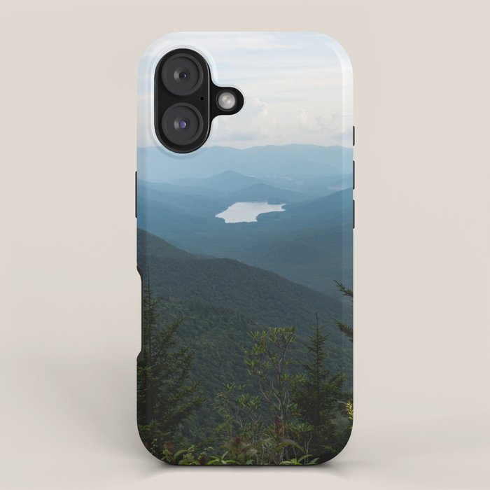 Smoky Mountain National Park -  Mountain Lake Landscape iPhone Case Gallery Image 1