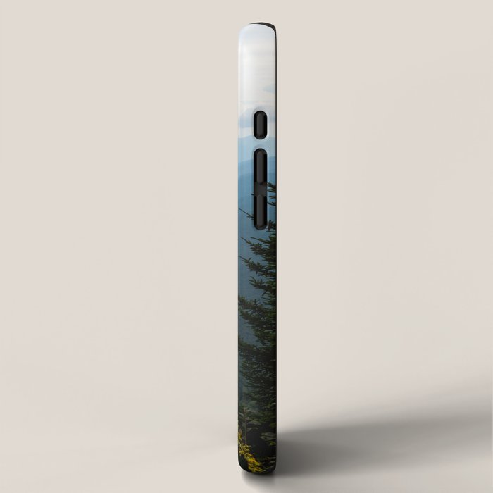 Smoky Mountain National Park -  Mountain Lake Landscape iPhone Case Gallery Image 2