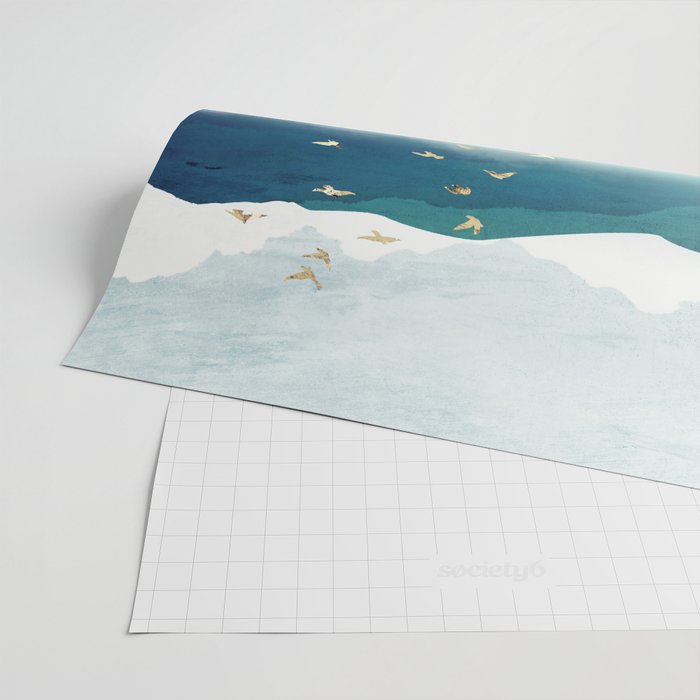 Mist Reflection Wrapping Paper Gallery Image 2