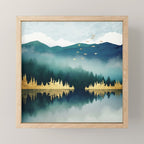 Mist Reflection Mini Art Print Gallery Image 1