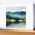 Mist Reflection Wall Mural Gallery Image 2