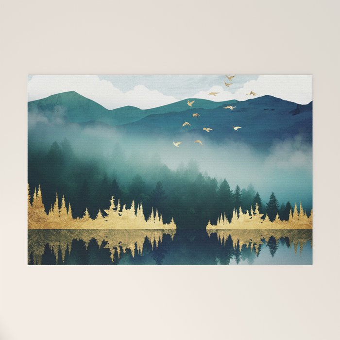 Mist Reflection Welcome Mat Gallery Image 1