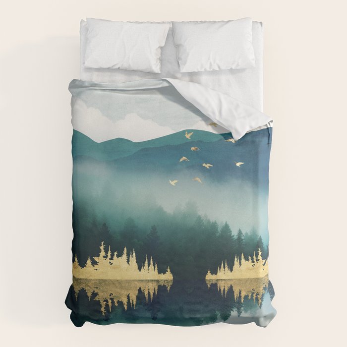 Mist Reflection Duvet Cover Gallery Image 1