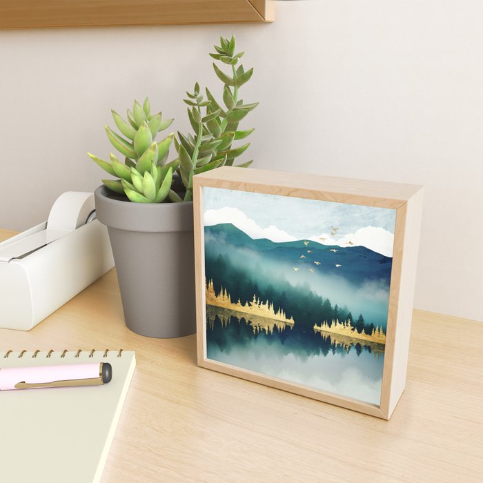 Mist Reflection Mini Art Print Gallery Image 2