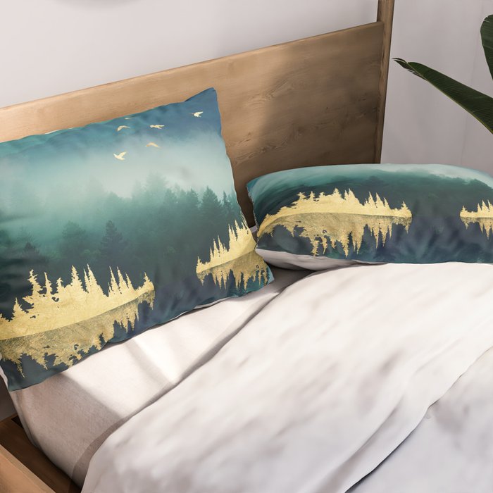 Mist Reflection Pillow Sham Gallery Image 2