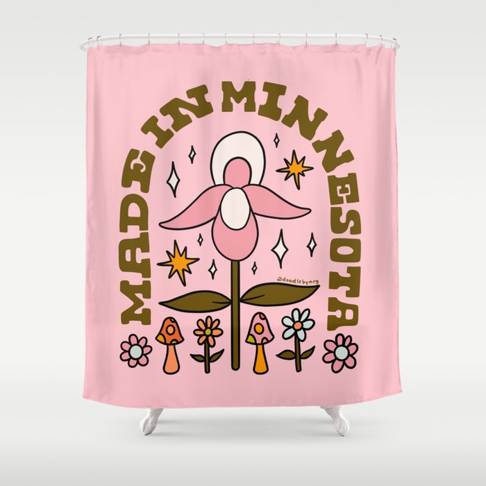 Made In Minnesota Shower Curtain Gallery Image 1
