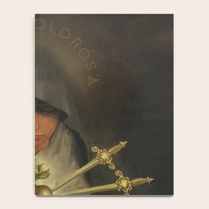 Our Lady of Sorrows Mater Dolorosa Mary Painting Notebook Gallery Image 4