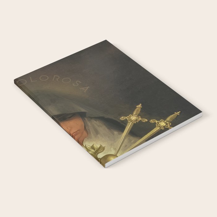 Our Lady of Sorrows Mater Dolorosa Mary Painting Notebook Gallery Image 1