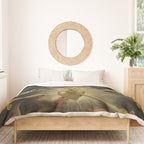 Our Lady of Sorrows Mater Dolorosa Mary Painting Duvet Cover Gallery Image 3