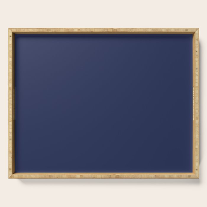 Navy Serving Tray Gallery Image 1