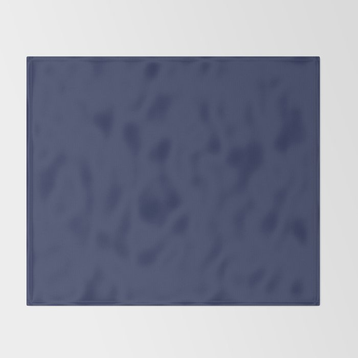 Navy Throw Blanket Gallery Image 2
