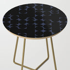 Midcentury modern geometric 01 black Side Table Gallery Image 2