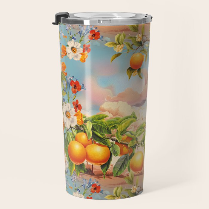 Orange Garden Travel Mug Gallery Image 3